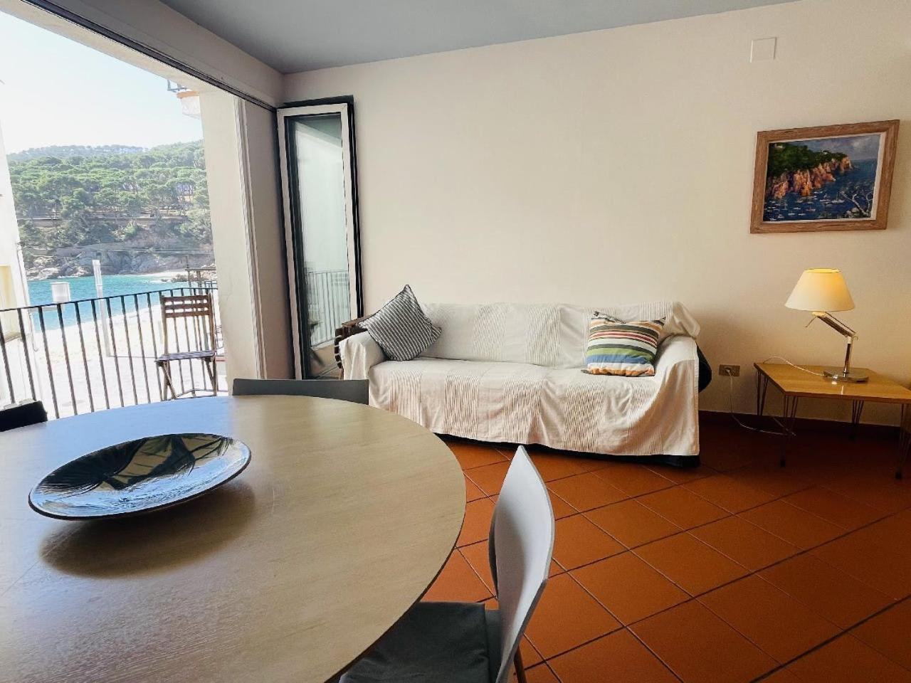 Tamariu Beach 1: Beachfront Wifi Up To 6 Ppl 外观 照片